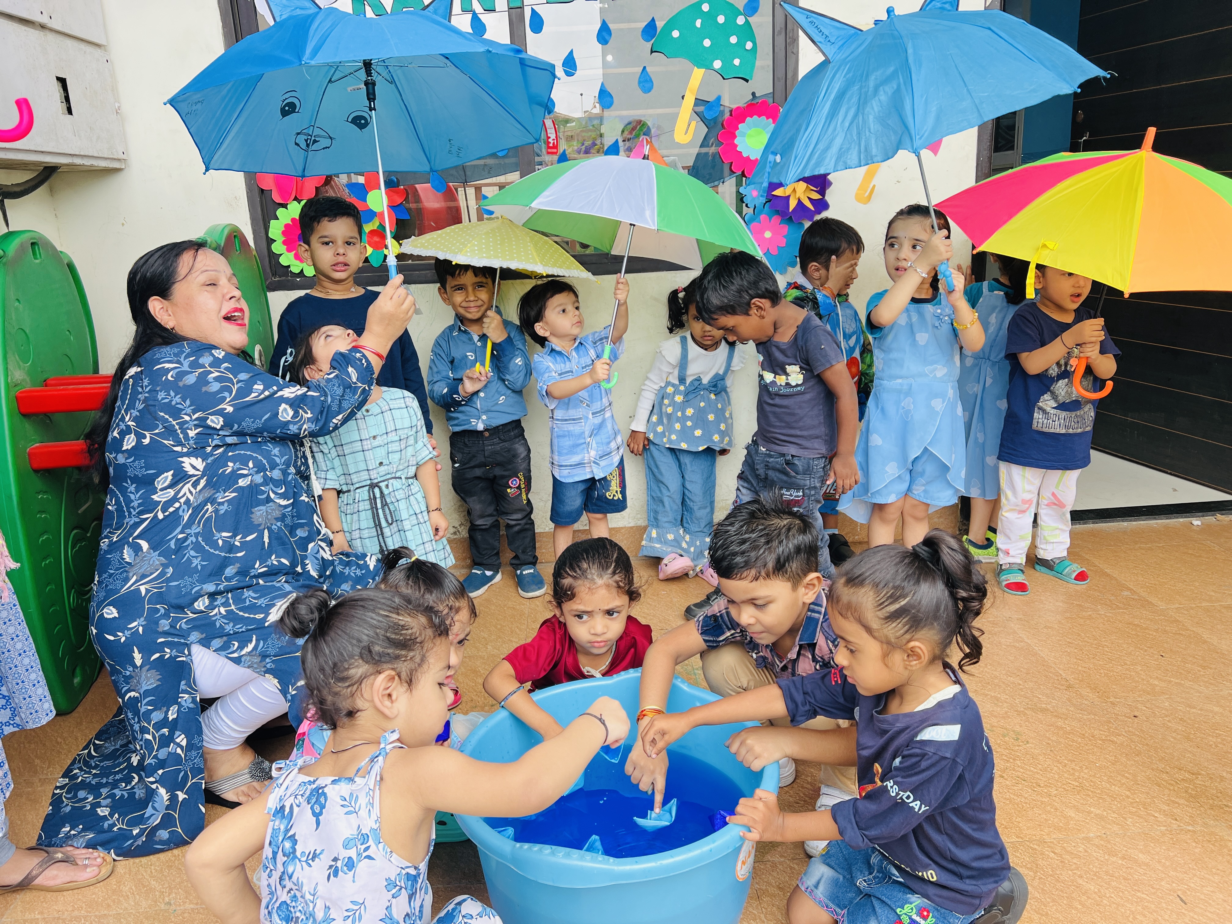 Paper Boat Craft - Monsoon Season Workshop