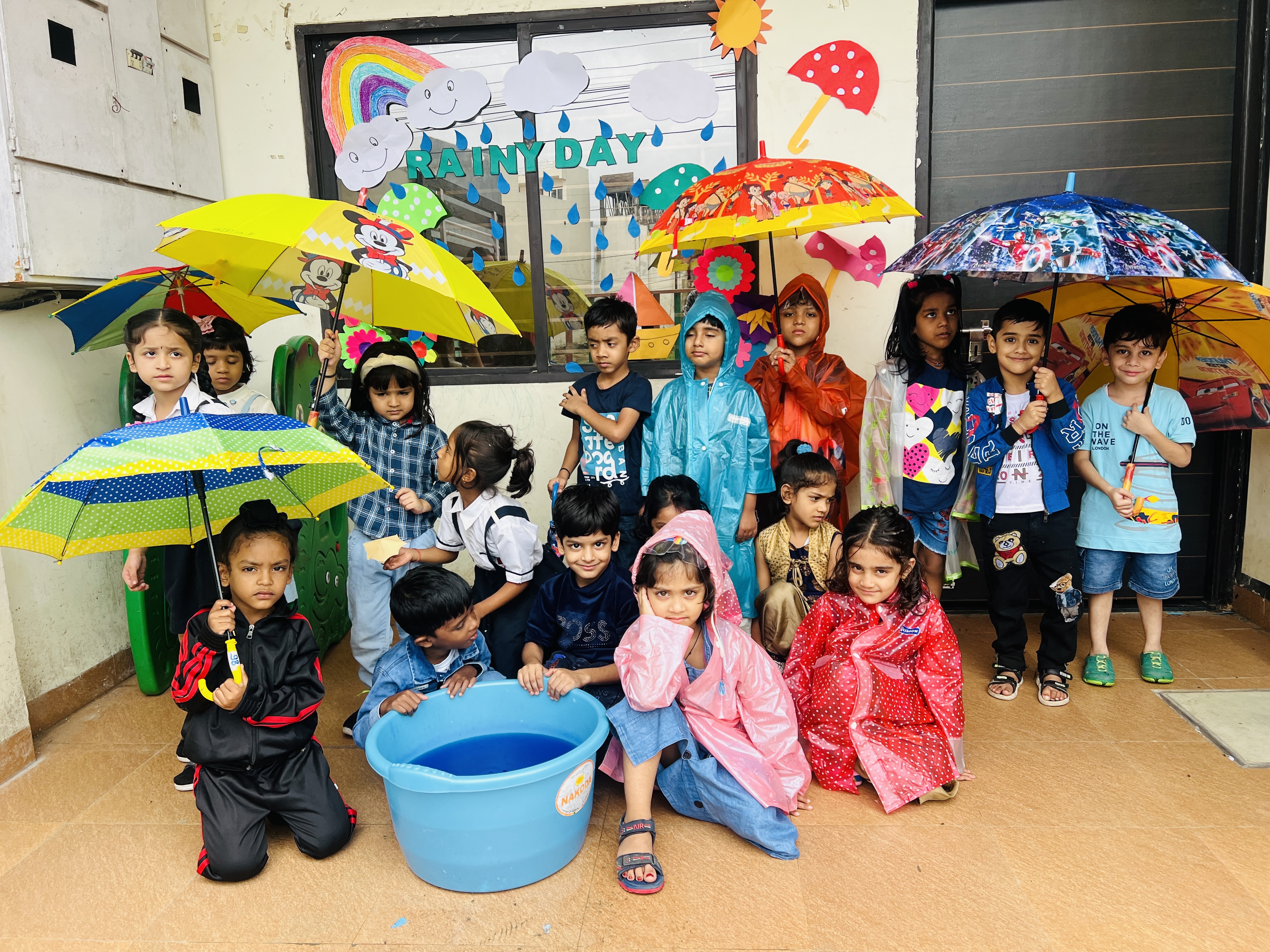 Splashy Monsoon Fun - Outdoor Rainy Day Play