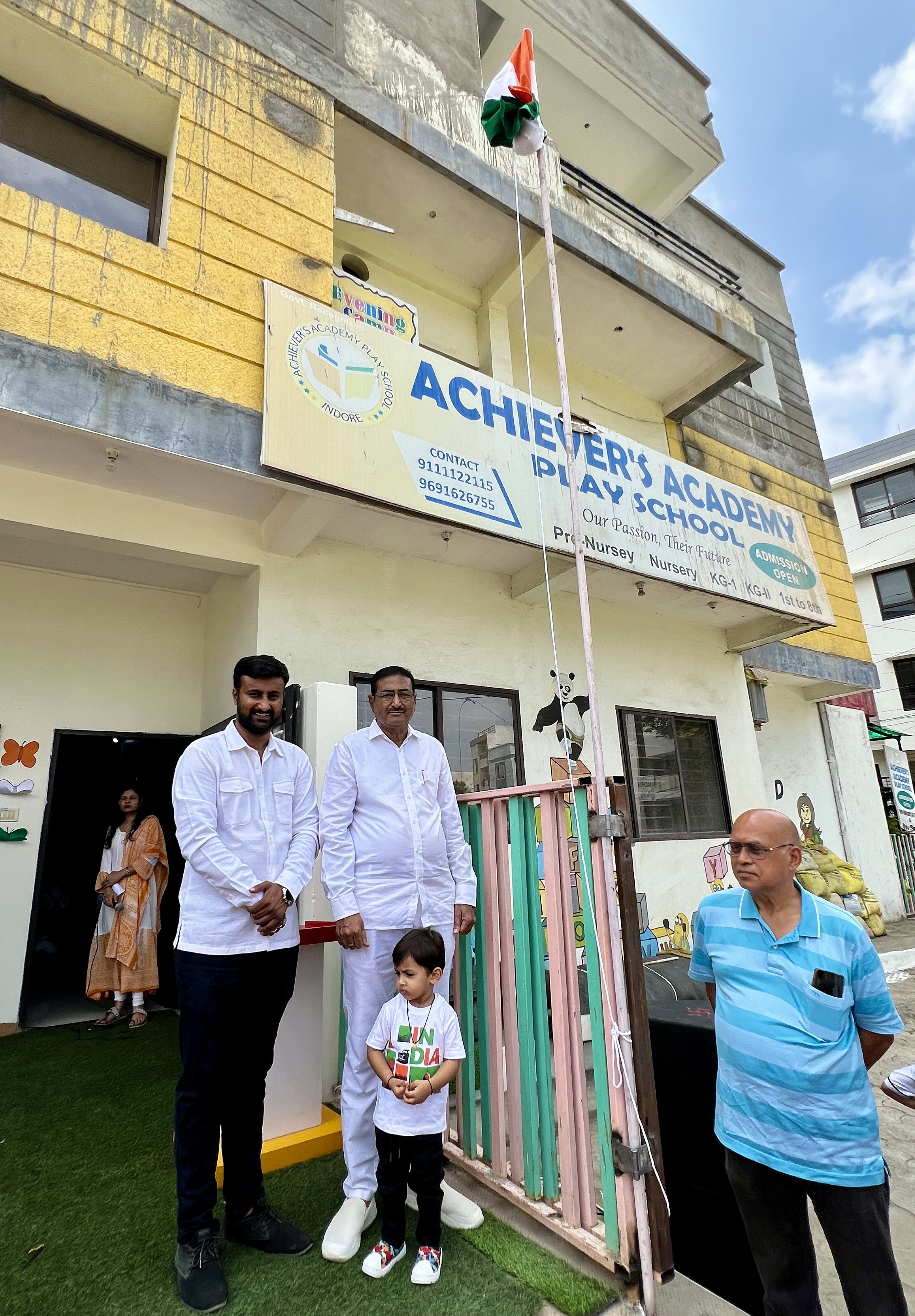 Flag Hoisting Ceremony - Independence Day Celebration