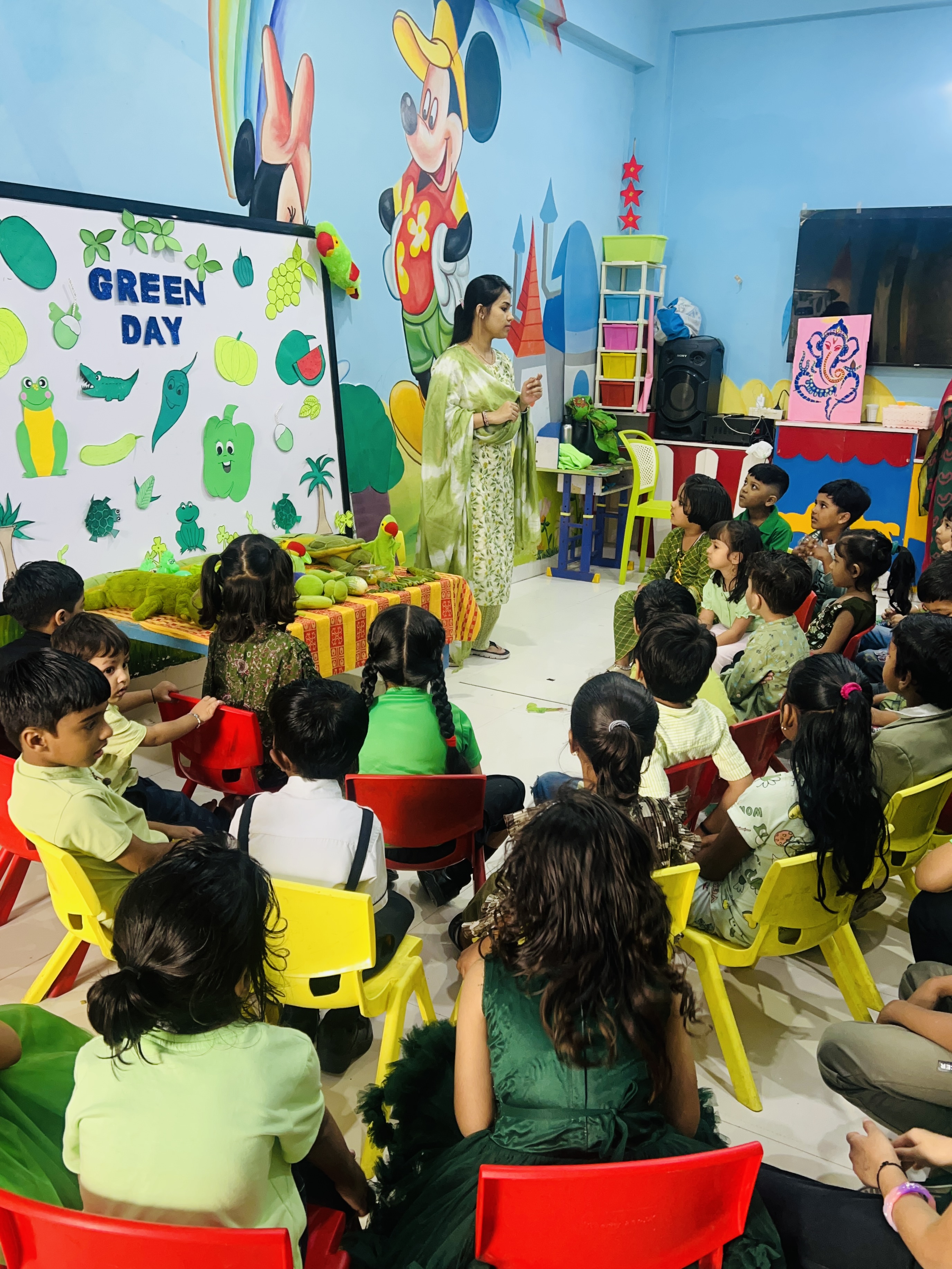 Green Day Class Study - Environment-Friendly Lesson