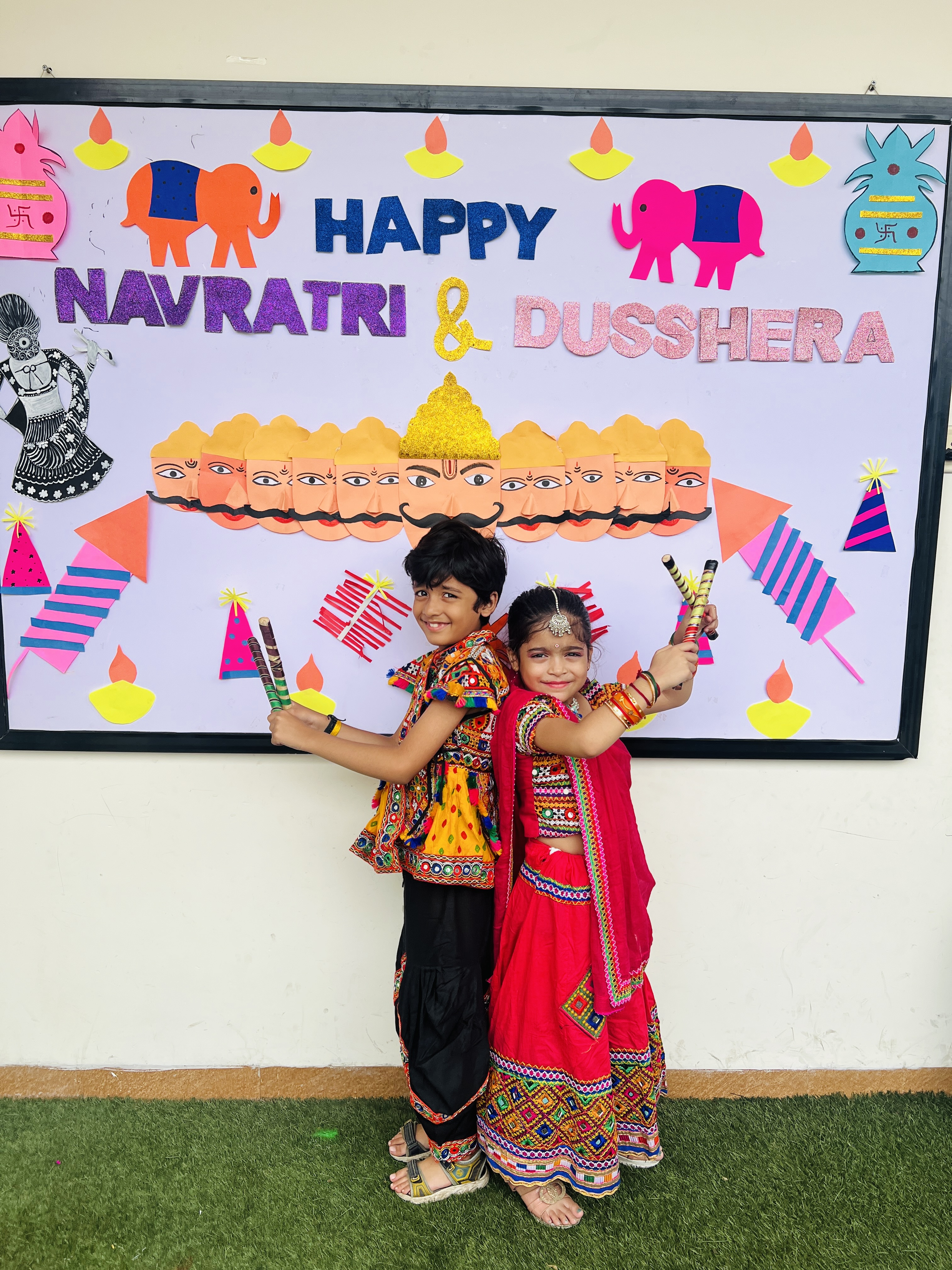 Traditional Dandiya Dance - Indian Heritage Celebrations